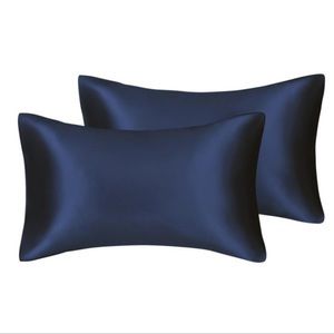 Set of 2 silky Satin Pillowcases - Queen Size: 20"x30"